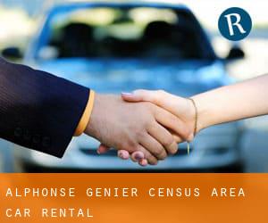 Alphonse-Génier (census area) car rental
