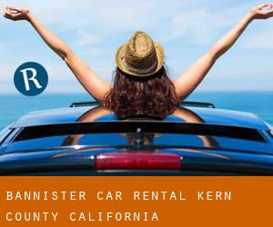Bannister car rental (Kern County, California)