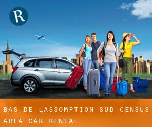 Bas-de-L'Assomption-Sud (census area) car rental