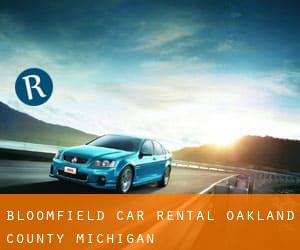 Bloomfield car rental (Oakland County, Michigan)