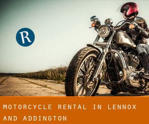 Motorcycle Rental in Lennox and Addington