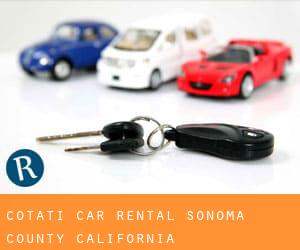 Cotati car rental (Sonoma County, California)