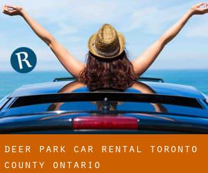 Deer Park car rental (Toronto county, Ontario)