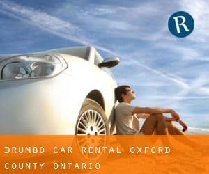 Drumbo car rental (Oxford County, Ontario)