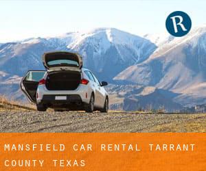 Mansfield car rental (Tarrant County, Texas)