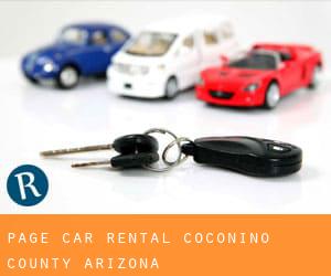 Page car rental (Coconino County, Arizona)