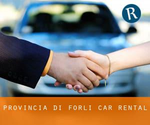 Provincia di Forlì car rental