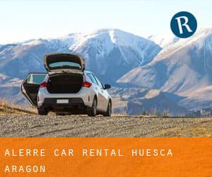 Alerre car rental (Huesca, Aragon)