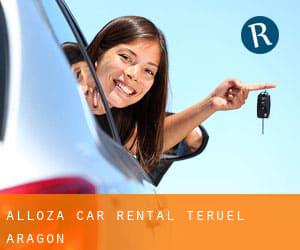 Alloza car rental (Teruel, Aragon)
