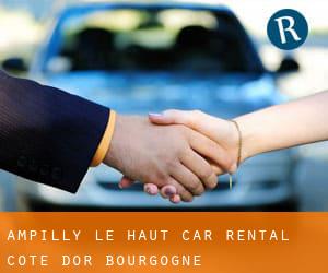 Ampilly-le-Haut car rental (Cote d'Or, Bourgogne)