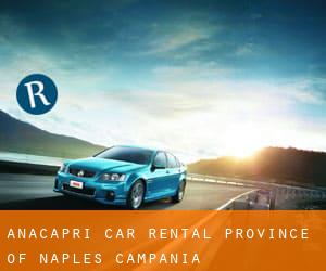 Anacapri car rental (Province of Naples, Campania)