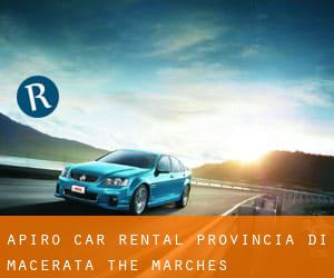 Apiro car rental (Provincia di Macerata, The Marches)