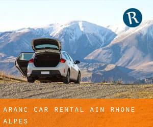 Aranc car rental (Ain, Rhône-Alpes)