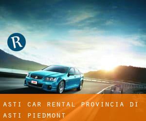 Asti car rental (Provincia di Asti, Piedmont)