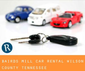 Bairds Mill car rental (Wilson County, Tennessee)
