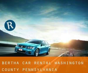 Bertha car rental (Washington County, Pennsylvania)