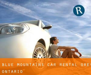 Blue Mountains car rental (Grey, Ontario)