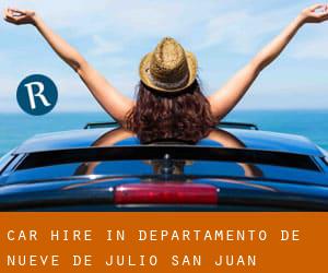 Car Hire in Departamento de Nueve de Julio (San Juan)