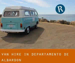 Van Hire in Departamento de Albardón