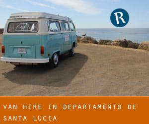 Van Hire in Departamento de Santa Lucía