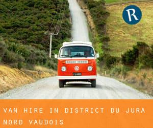Van Hire in District du Jura-Nord vaudois