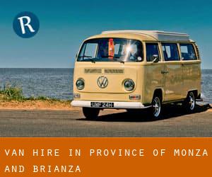 Van Hire in Province of Monza and Brianza