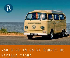 Van Hire in Saint-Bonnet-de-Vieille-Vigne