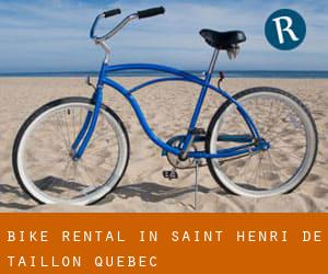 Bike Rental in Saint-Henri-de-Taillon (Quebec)
