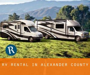 RV Rental in Alexander County