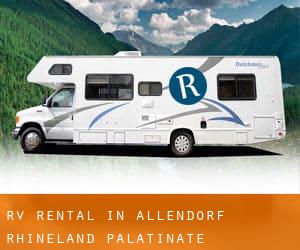 RV Rental in Allendorf (Rhineland-Palatinate)