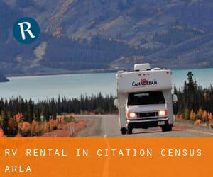 RV Rental in Citation (census area)