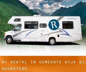 RV Rental in Gemeente Wijk bij Duurstede