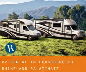 RV Rental in Herschbroich (Rhineland-Palatinate)