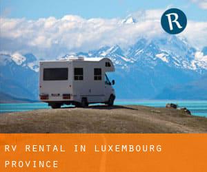 RV Rental in Luxembourg Province