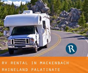 RV Rental in Mackenbach (Rhineland-Palatinate)