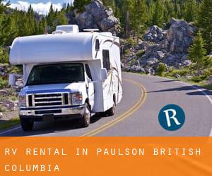 RV Rental in Paulson (British Columbia)