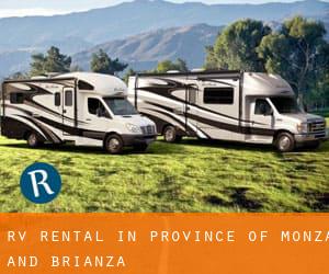 RV Rental in Province of Monza and Brianza
