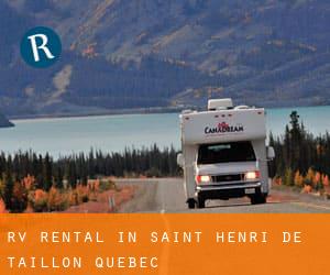 RV Rental in Saint-Henri-de-Taillon (Quebec)
