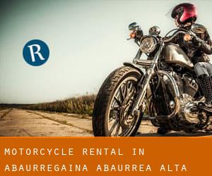 Motorcycle Rental in Abaurregaina / Abaurrea Alta