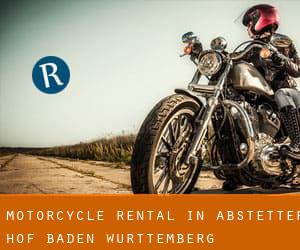 Motorcycle Rental in Abstetter Hof (Baden-Württemberg)