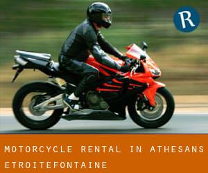 Motorcycle Rental in Athesans-Étroitefontaine