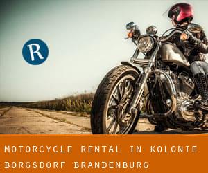 Motorcycle Rental in Kolonie Borgsdorf (Brandenburg)