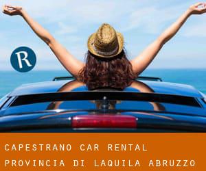 Capestrano car rental (Provincia di L'Aquila, Abruzzo)