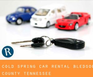 Cold Spring car rental (Bledsoe County, Tennessee)