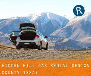 Hidden Hill car rental (Denton County, Texas)