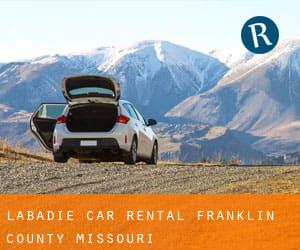 Labadie car rental (Franklin County, Missouri)