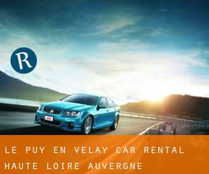 Le Puy-en-Velay car rental (Haute-Loire, Auvergne)