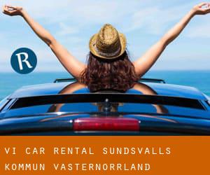 Vi car rental (Sundsvalls Kommun, Västernorrland)